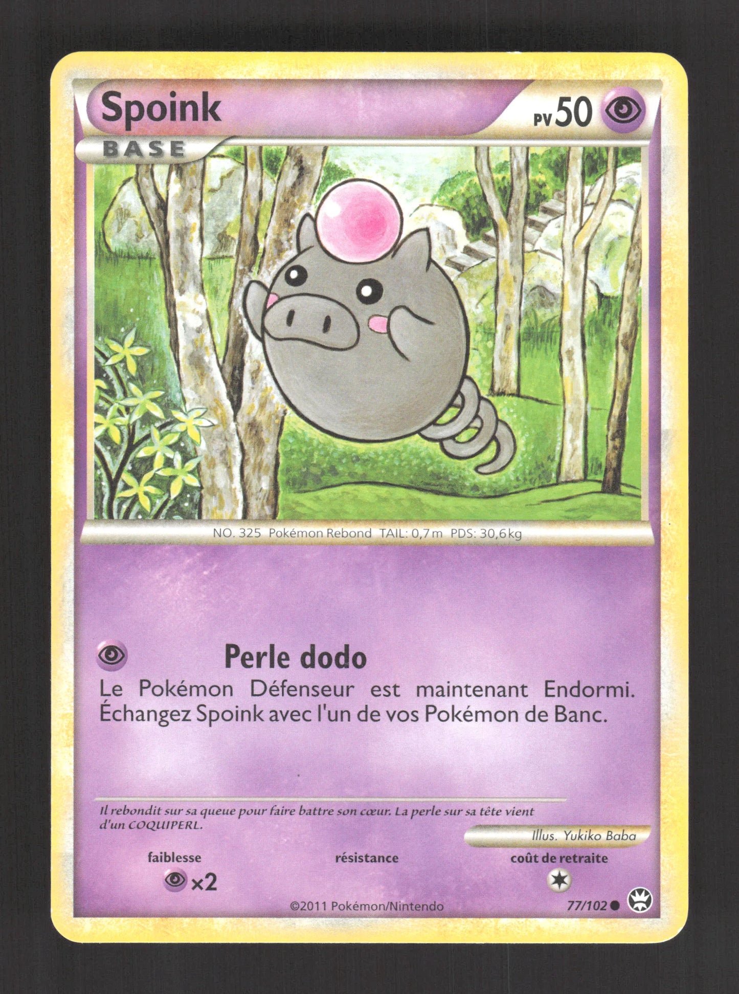 77/102 Spoink CO - Triomphe