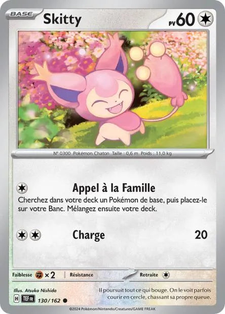 130/162 Skitty Reverse - Forces Temporelles