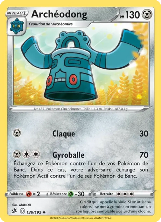 130/192 Archéodong Reverse - Clash des Rebelles