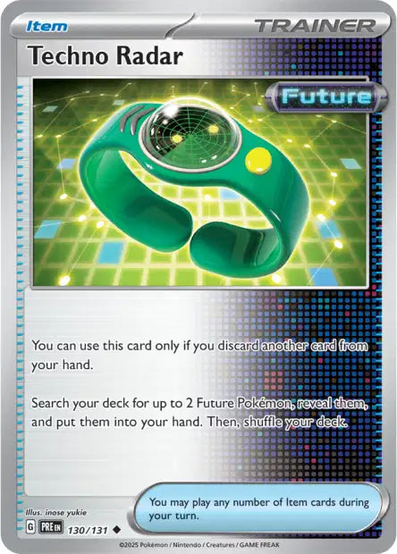 130/131 Techno Radar POKEBALL - Évolutions Prismatiques - Pokeball