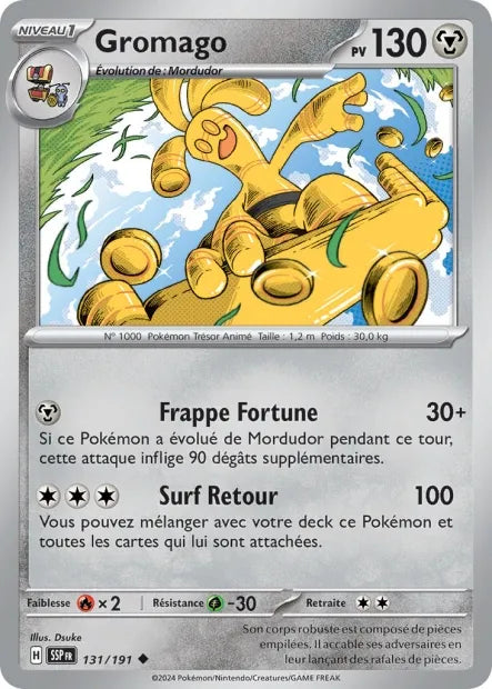 131/191 Gromago Reverse - Étincelles Déferlantes