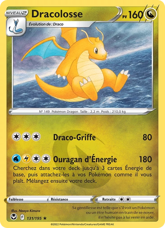 131/195 Dracolosse REVERSE - Tempête Argentée