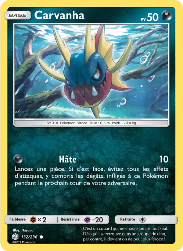 132/236 Carvanha REVERSE - Éclipse Cosmique