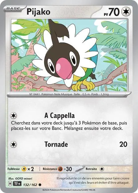 Pijako Reverse 132/162 - Forces Temporelles