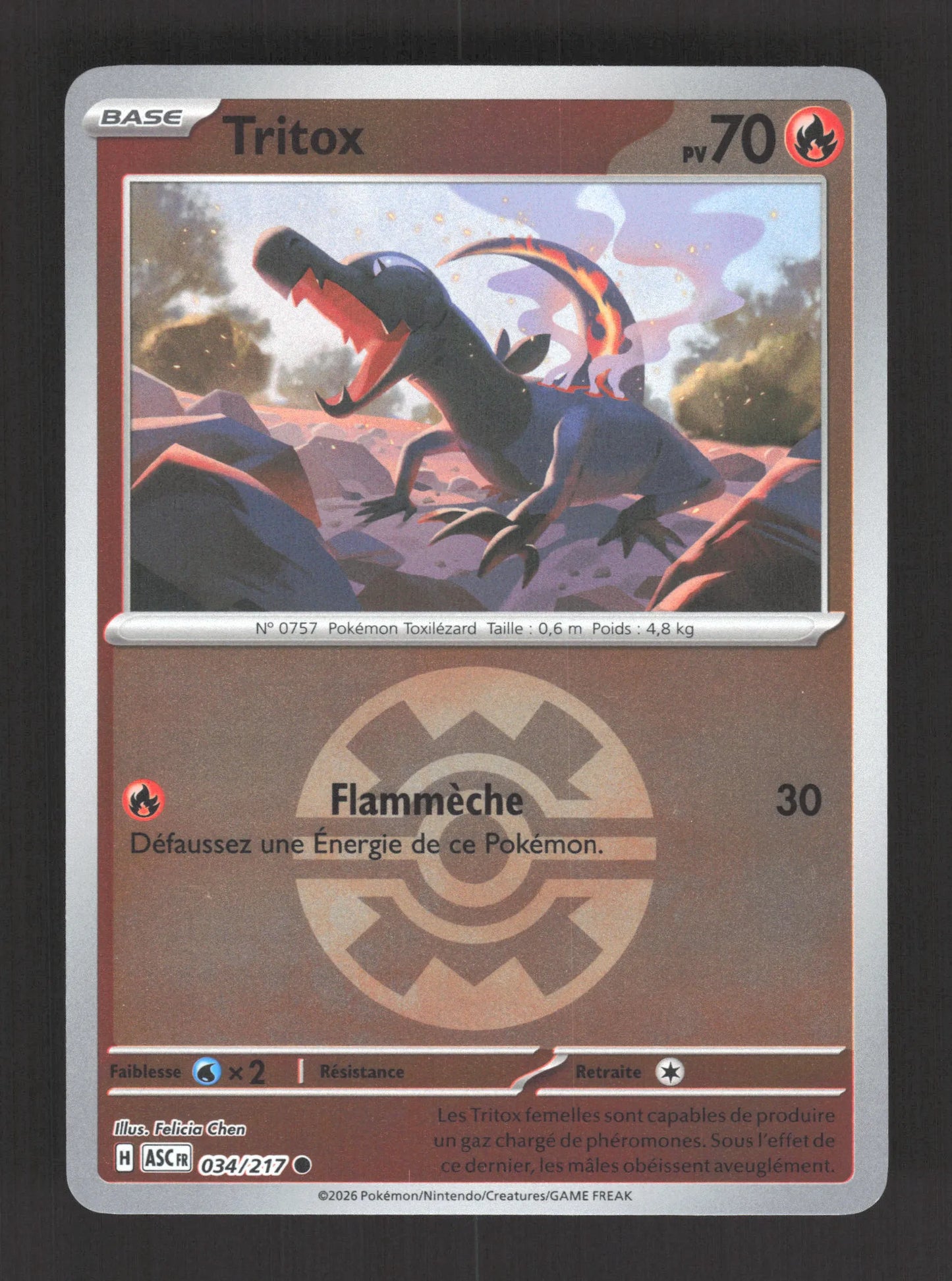 034/217 Tritox POKEBALL - Héros Transcendants