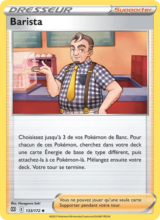 133/172 Barista Reverse - Stars Étincelantes