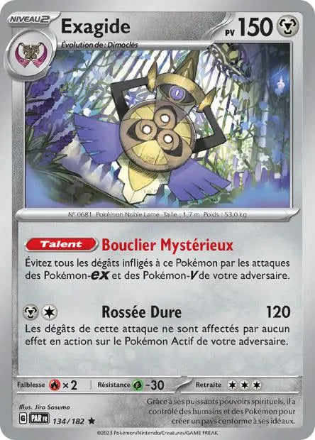 Exagide Holo 134/182 - Faille Paradoxe