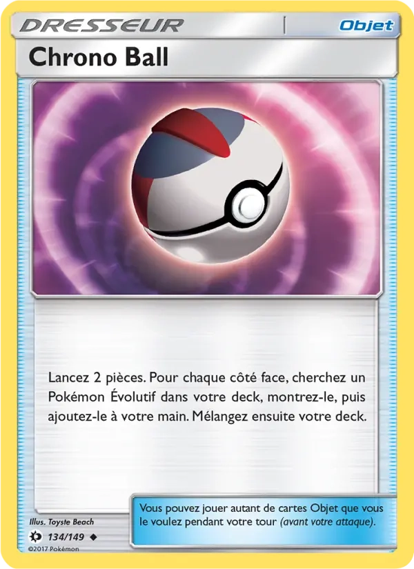 134/149 Chrono Ball REVERSE - Soleil et Lune