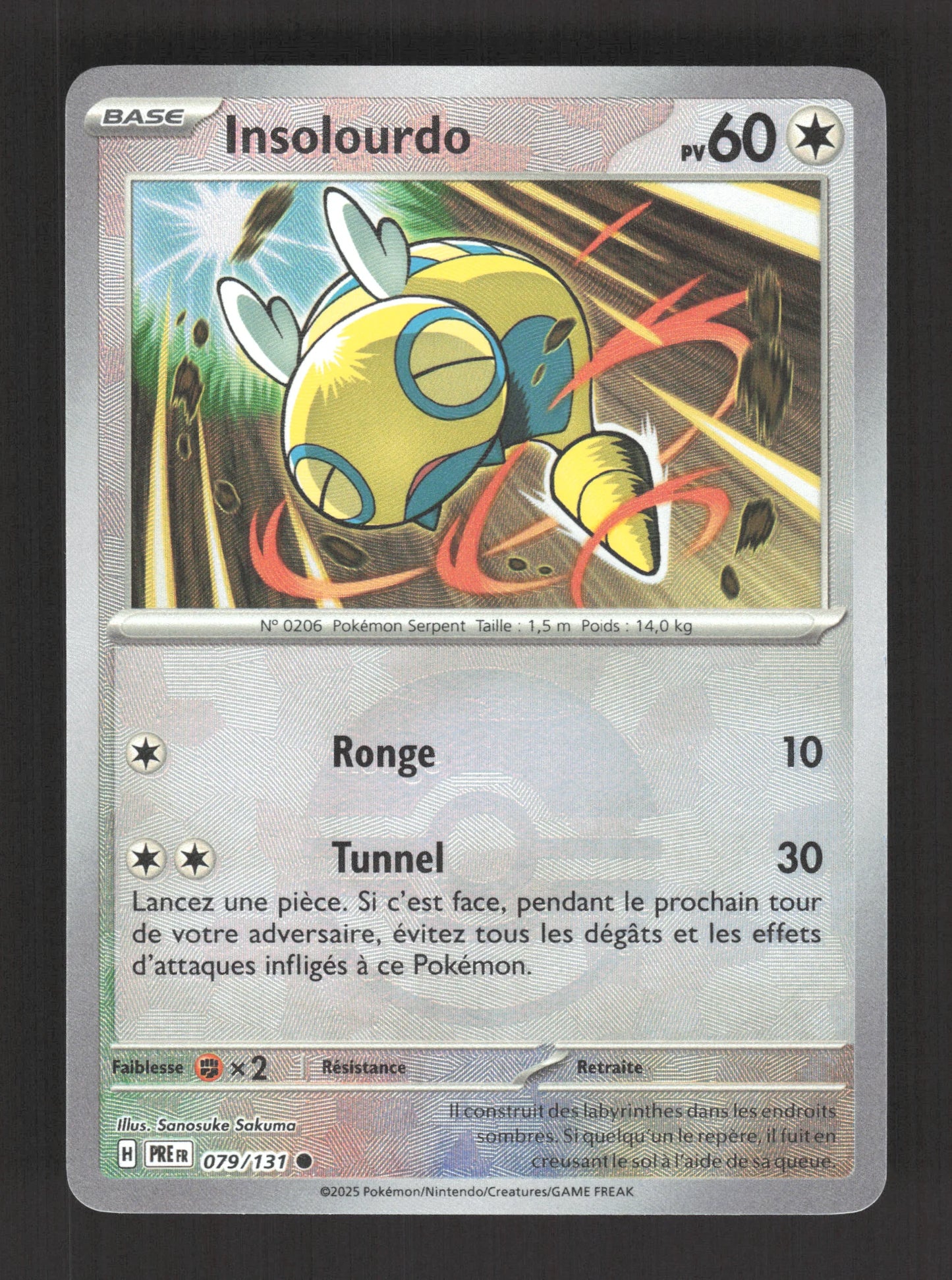 079/131 Insolourdo POKEBALL - Évolutions Prismatiques