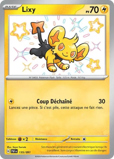 135/091 Lixy SHINY - Destinées de Paldea
