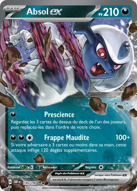135/197 Absol EX - Flammes Obsidiennes