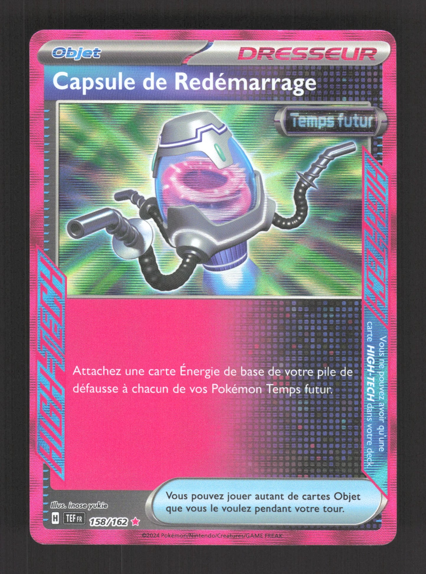 158/162 Casque de Redemarrage ACE - Forces Temporelles