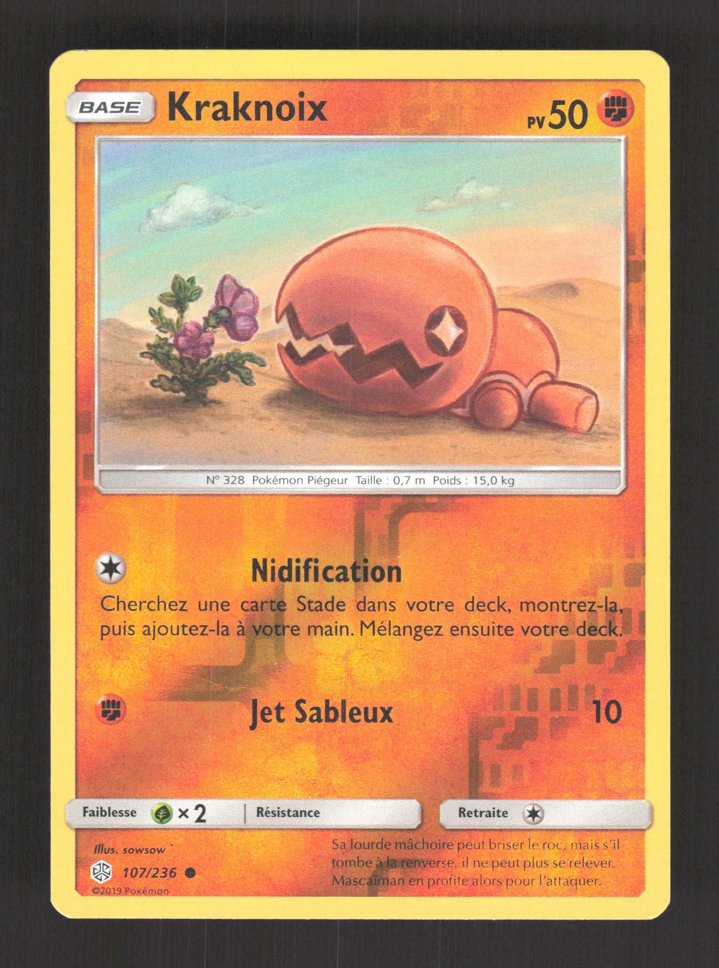 107/236 Kraknoix REVERSE - Éclipse Cosmique