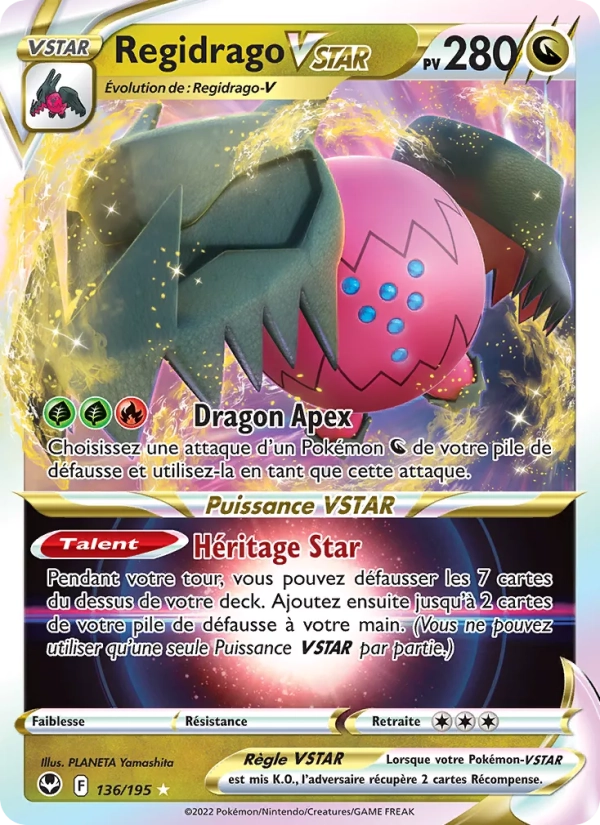 136/195 Regidrago VSTAR - Tempête Argentée