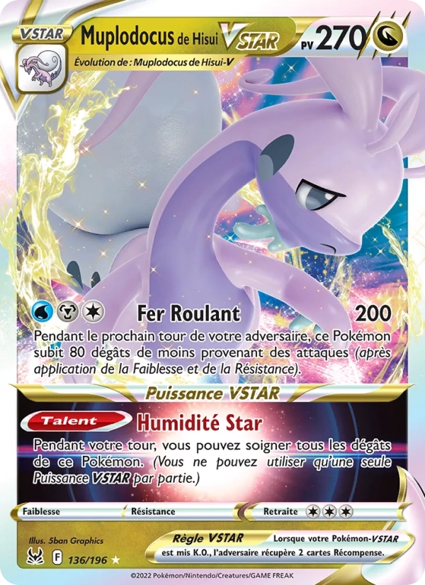 136/196 Muplodocus VSTAR - Origine Perdue