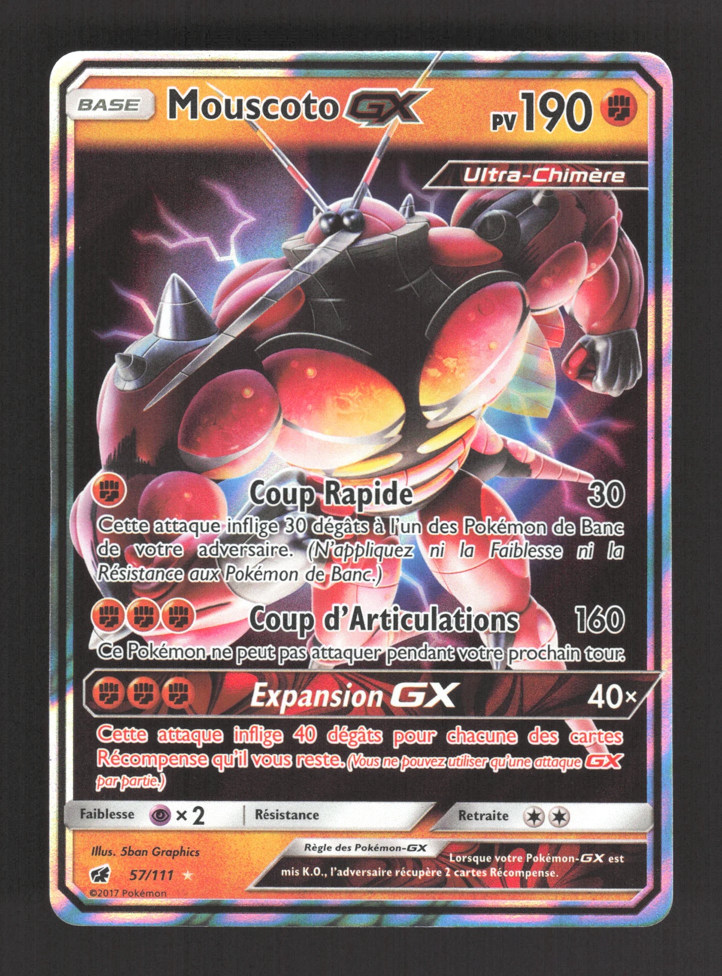 57/111 Mouscoto GX - Invasion Carmin