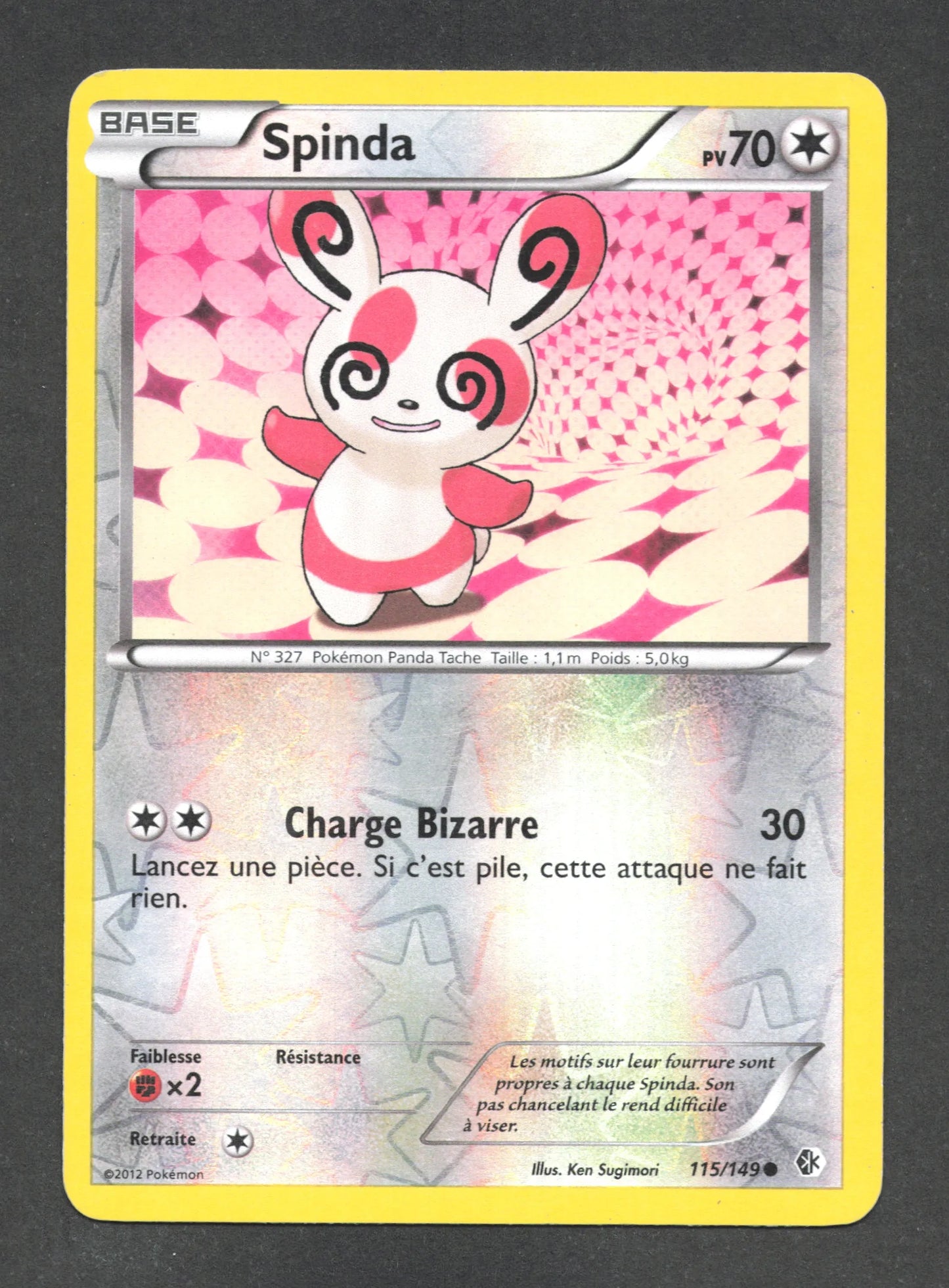 115/149 Spinda REVERSE - Frontières Franchies