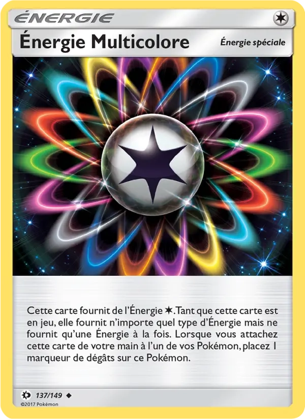 137/149 Energie Multicolore REVERSE - Soleil et Lune