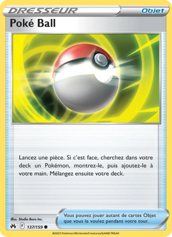 137/159 Poke Ball REVERSE - Zénith Suprême