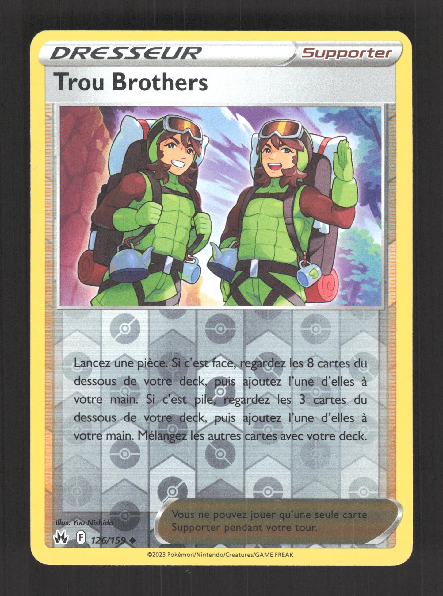 126/159 Trou Brothers REVERSE - Zénith Suprême