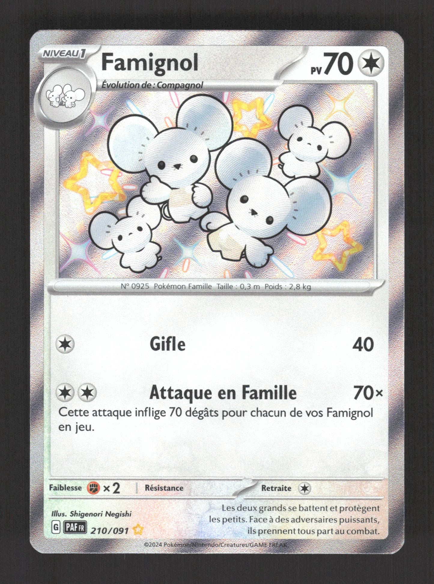 210/091 Famignol SHINY - Destinées de Paldea