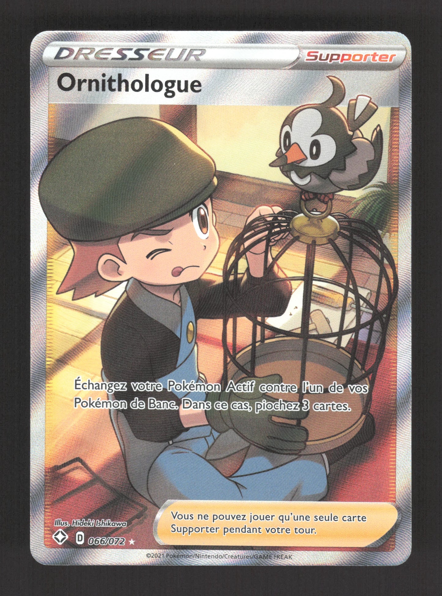 066/072 Ornithologue DRESSEUR - Destinées Radieuses