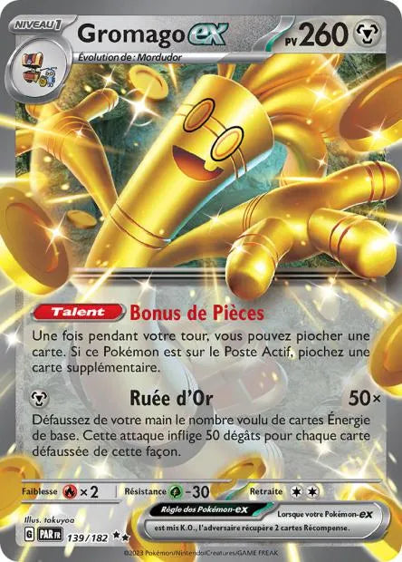 139/182 Gromago EX - Faille Paradoxe