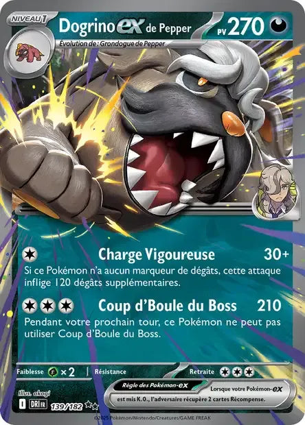 139/182 Dogrino EX - Rivalités Destinées