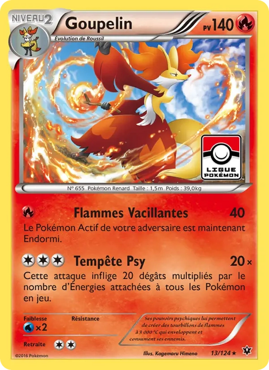 13/124 Goupelin RARE - Impact des Destins