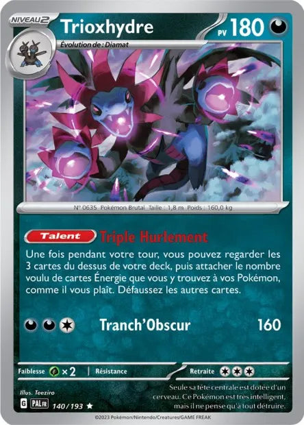 Trioxhydre Holo 140/193 - Évolutions à Paldea