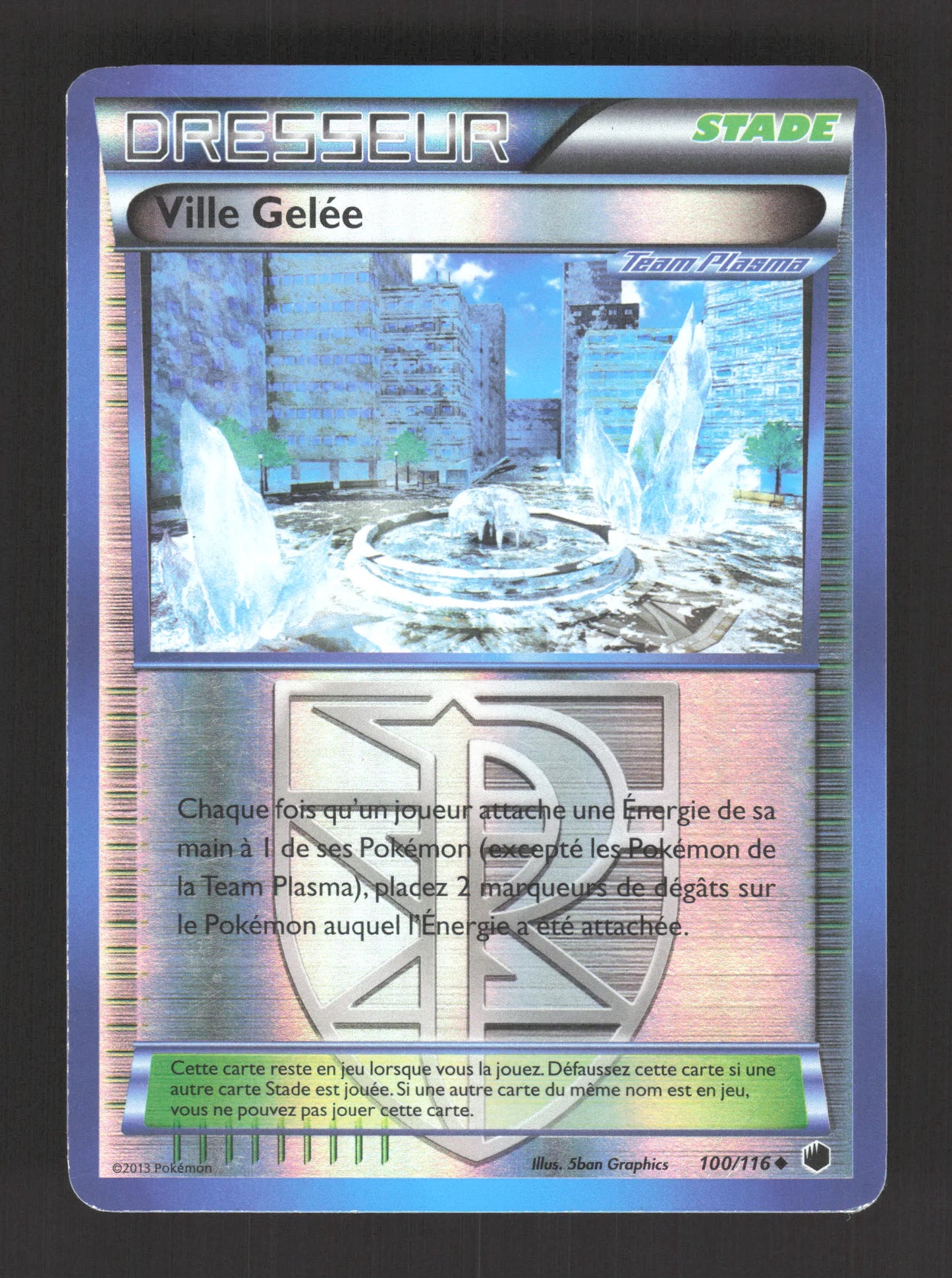 100/116 Ville Gelee REVERSE - Glaciation Plasma