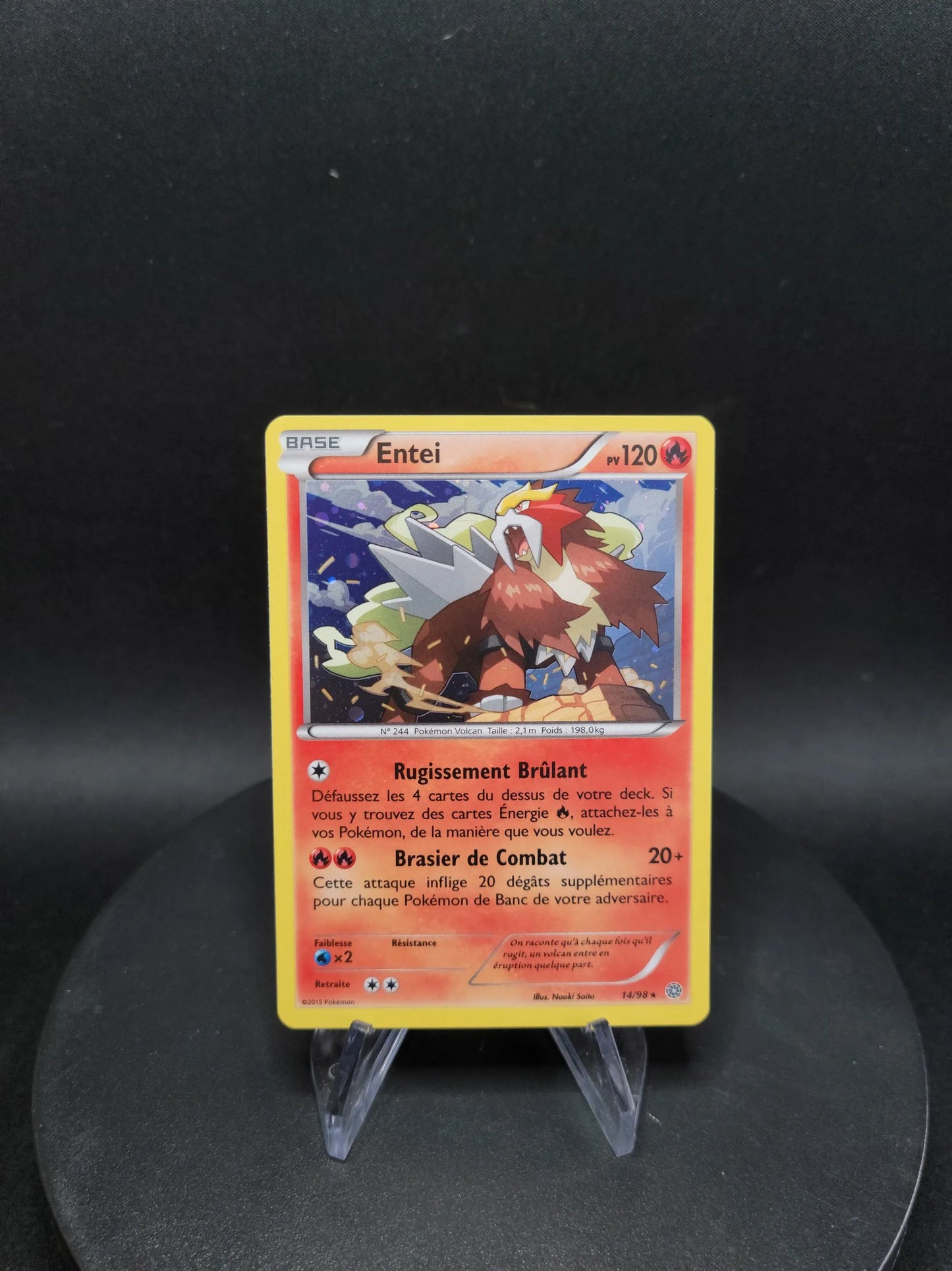 14/98 Entei HOLO - Origines Antiques