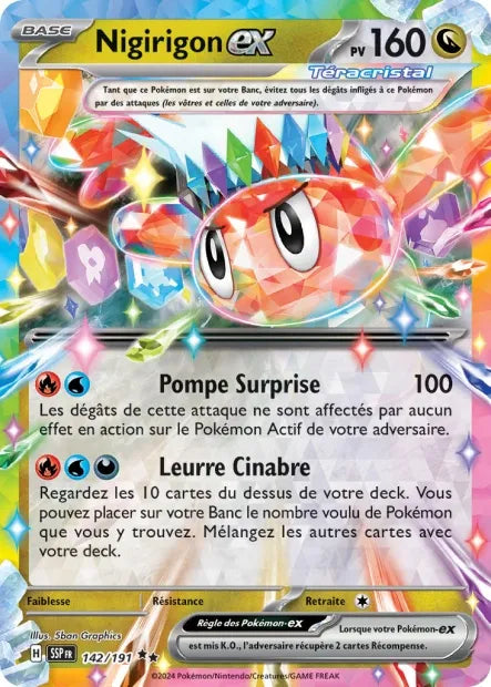 142/191 Nigirigon EX - Étincelles Déferlantes