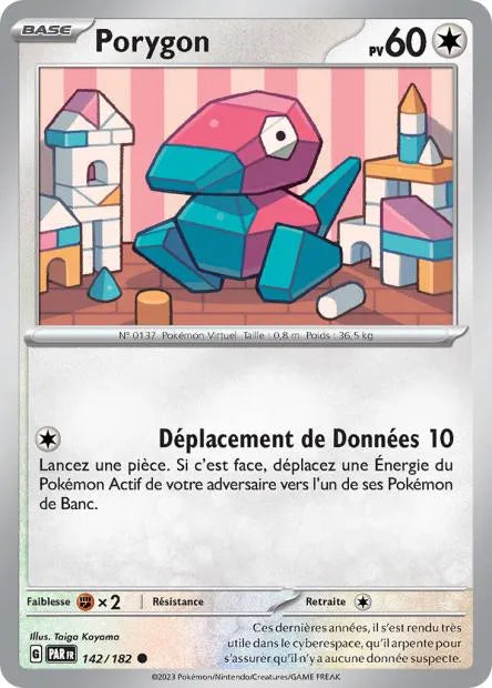 142/182 Porygon Reverse - Faille Paradoxe