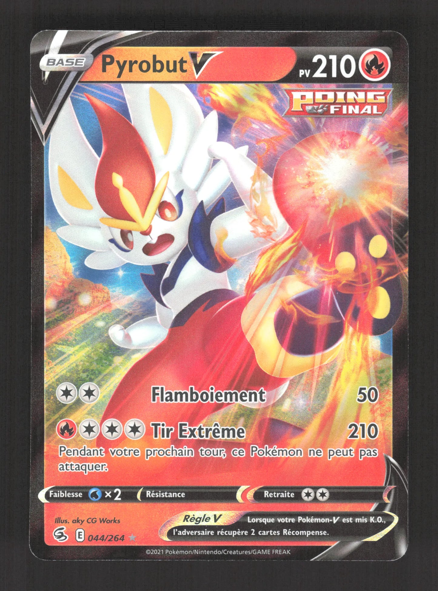 044/264 Pyrobut V - Poing de Fusion