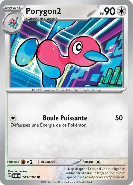 143/182 Porygon2 Reverse - Faille Paradoxe