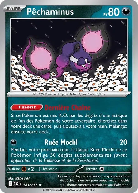 143/217 Pechaminus REVERSE ENERGIE - Héros Transcendants