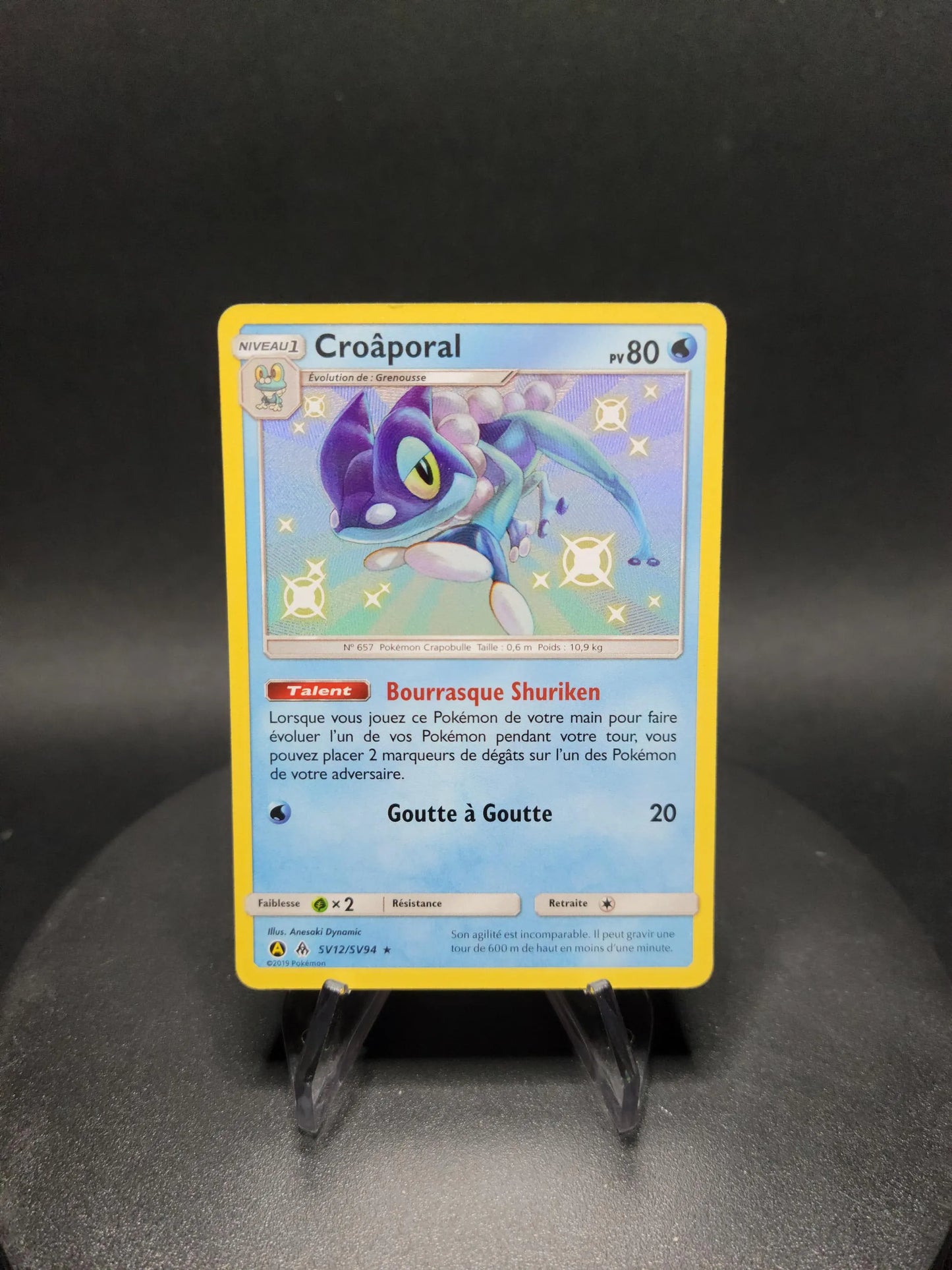 SV12/SV94 Croaporal SHINY - Destinées Occultes
