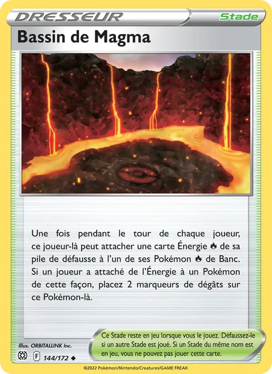 144/172 Bassin de Magma Reverse - Stars Étincelantes