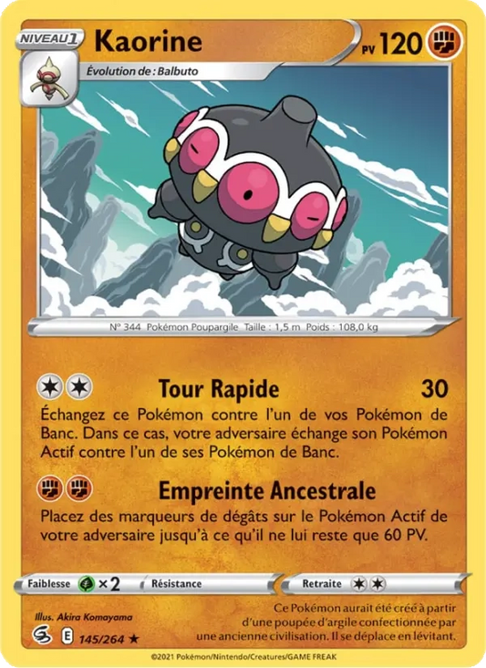 Kaorine Reverse 145/264 - Poing de Fusion