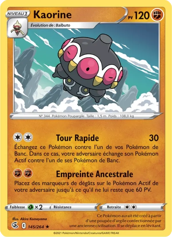 145/264 Kaorine Reverse - Poing de Fusion