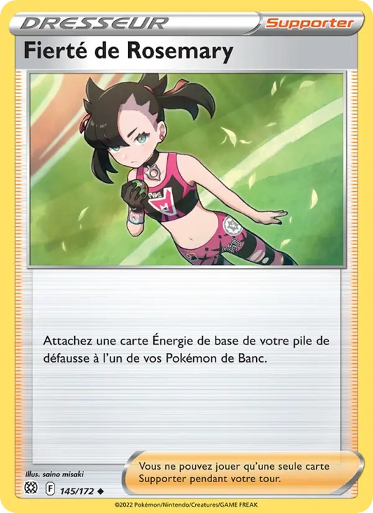 145/172 Fierté de Rosemary Reverse - Stars Étincelantes