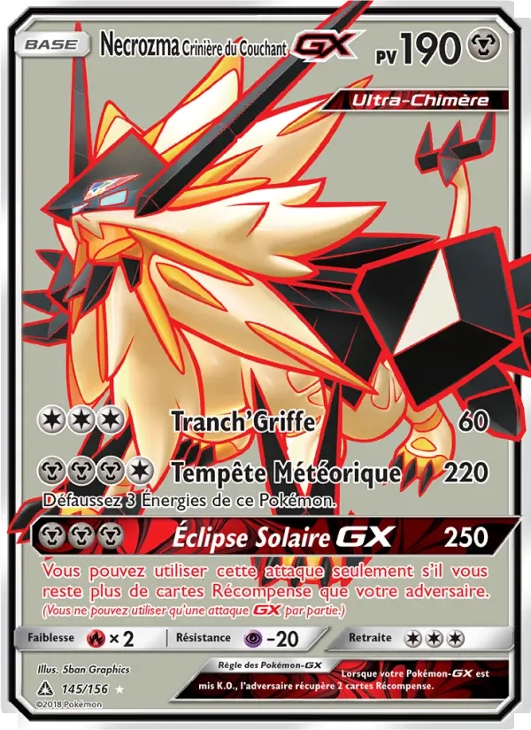 145/156 Necrozma GX - Ultra-Prisme