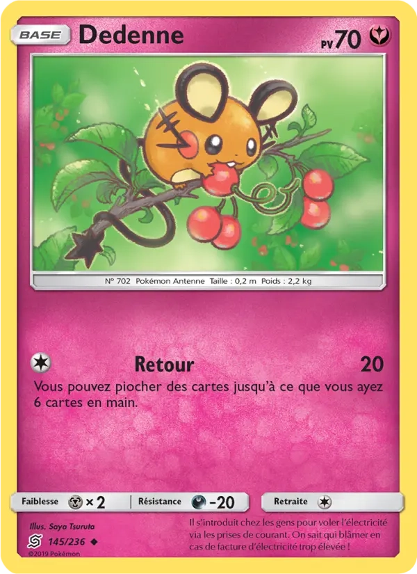 145/236 Dedenne REVERSE - Harmonie des Esprits