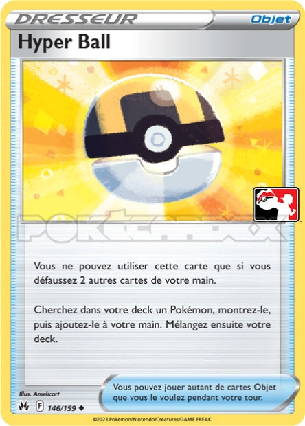 146/159 Hyper Ball HOLO PLAY - Pokemon Play