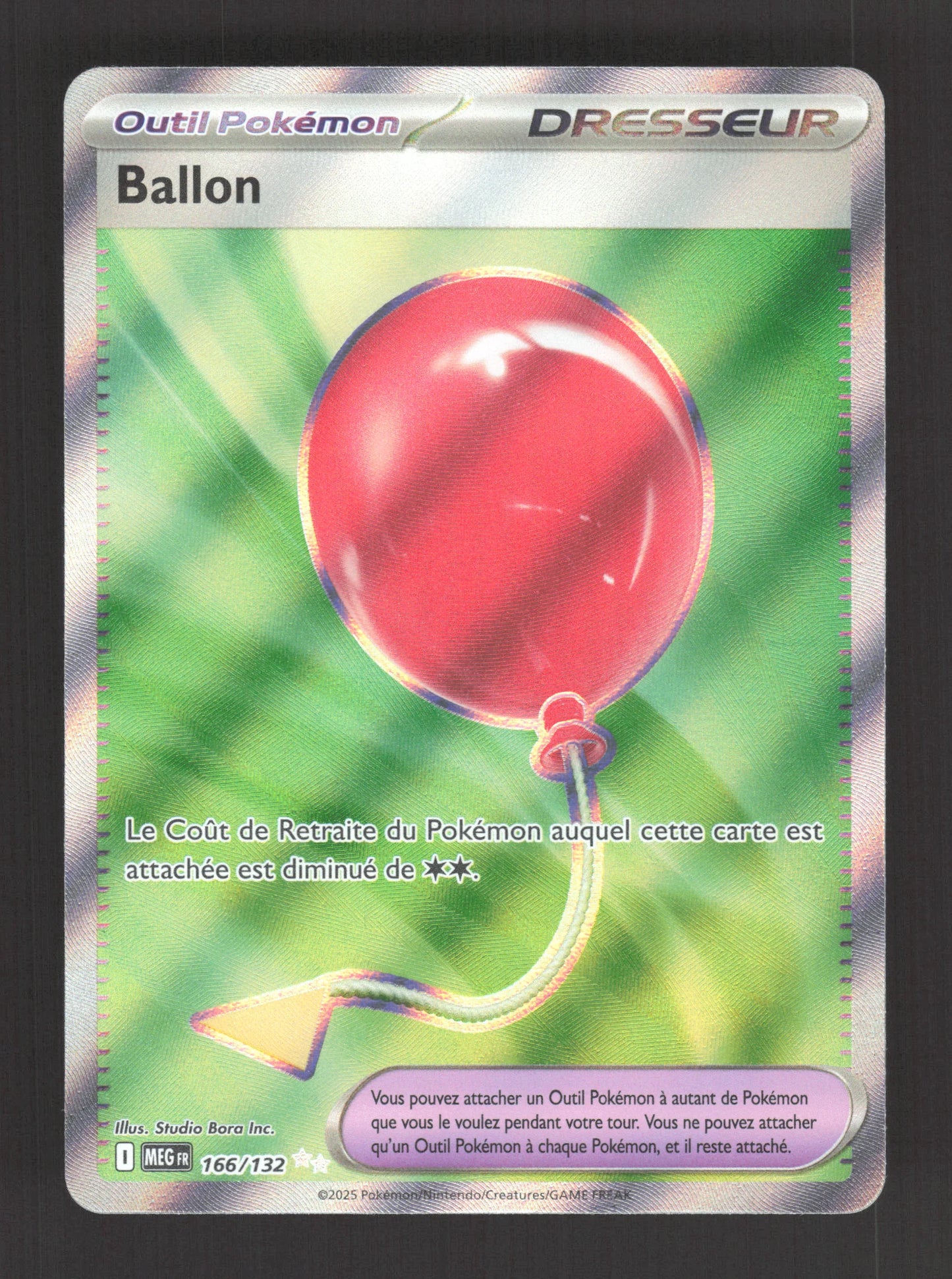 166/132 Ballon DRESSEUR - Méga-Évolution