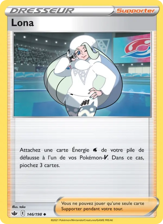 146/198 Lona Reverse - Règne de Glace