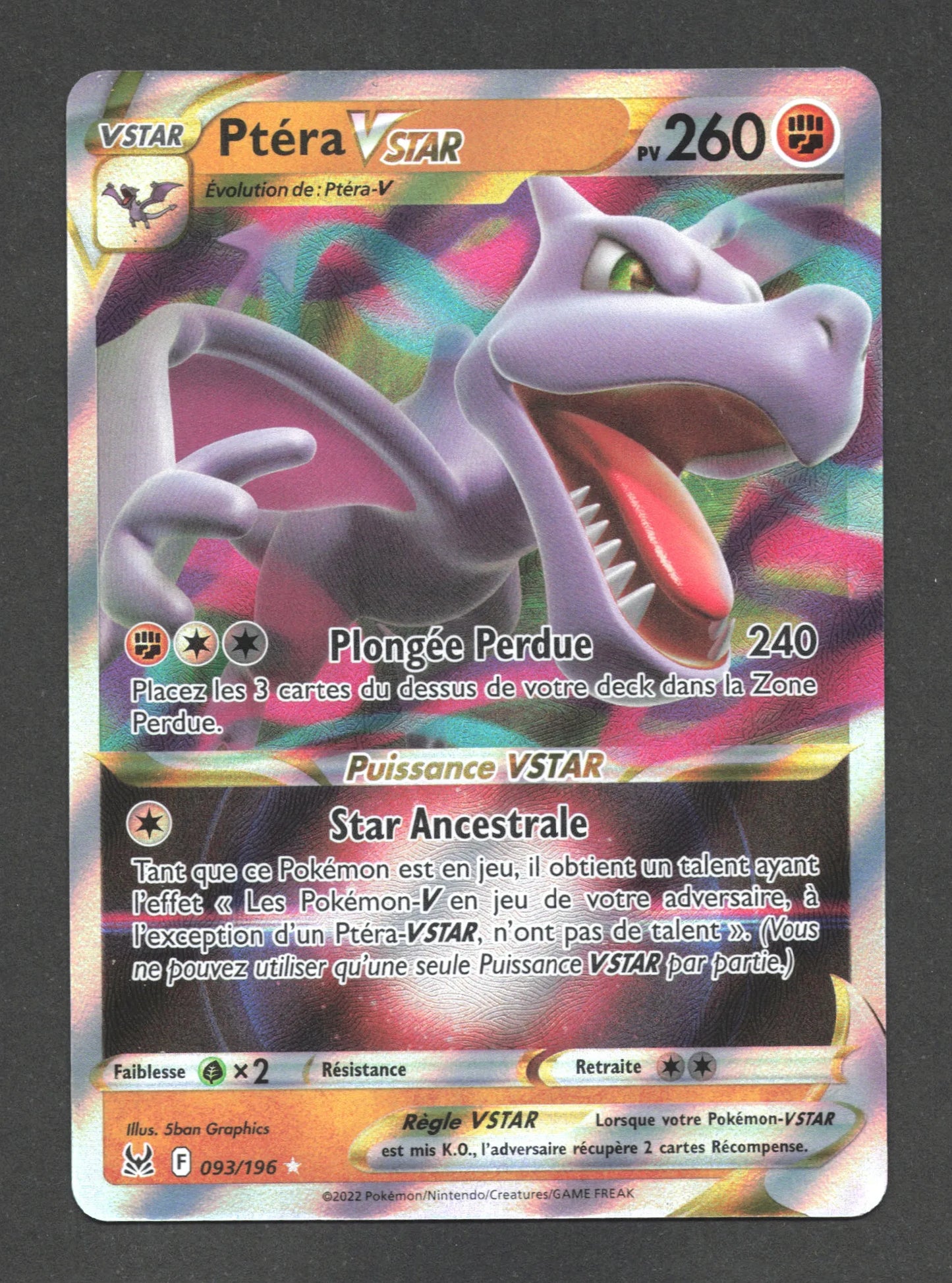 093/196 Ptera VSTAR - Origine Perdue