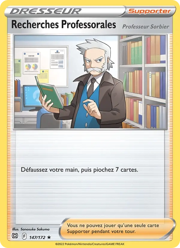 147/172 Recherches Professorales Holo - Stars Étincelantes