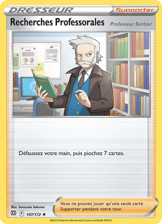 147/172 Recherches Professorales Holo - Stars Étincelantes